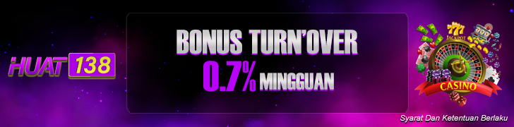 Bonus Turnover 0.7% Mingguan